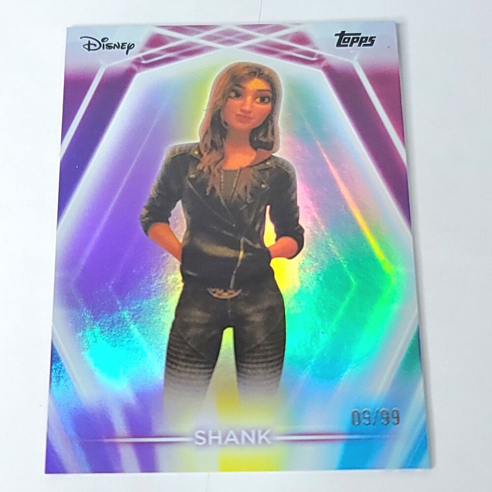 Shank Topps 2026 Disney Neon Holo Parallel Refractor Limited 09/99